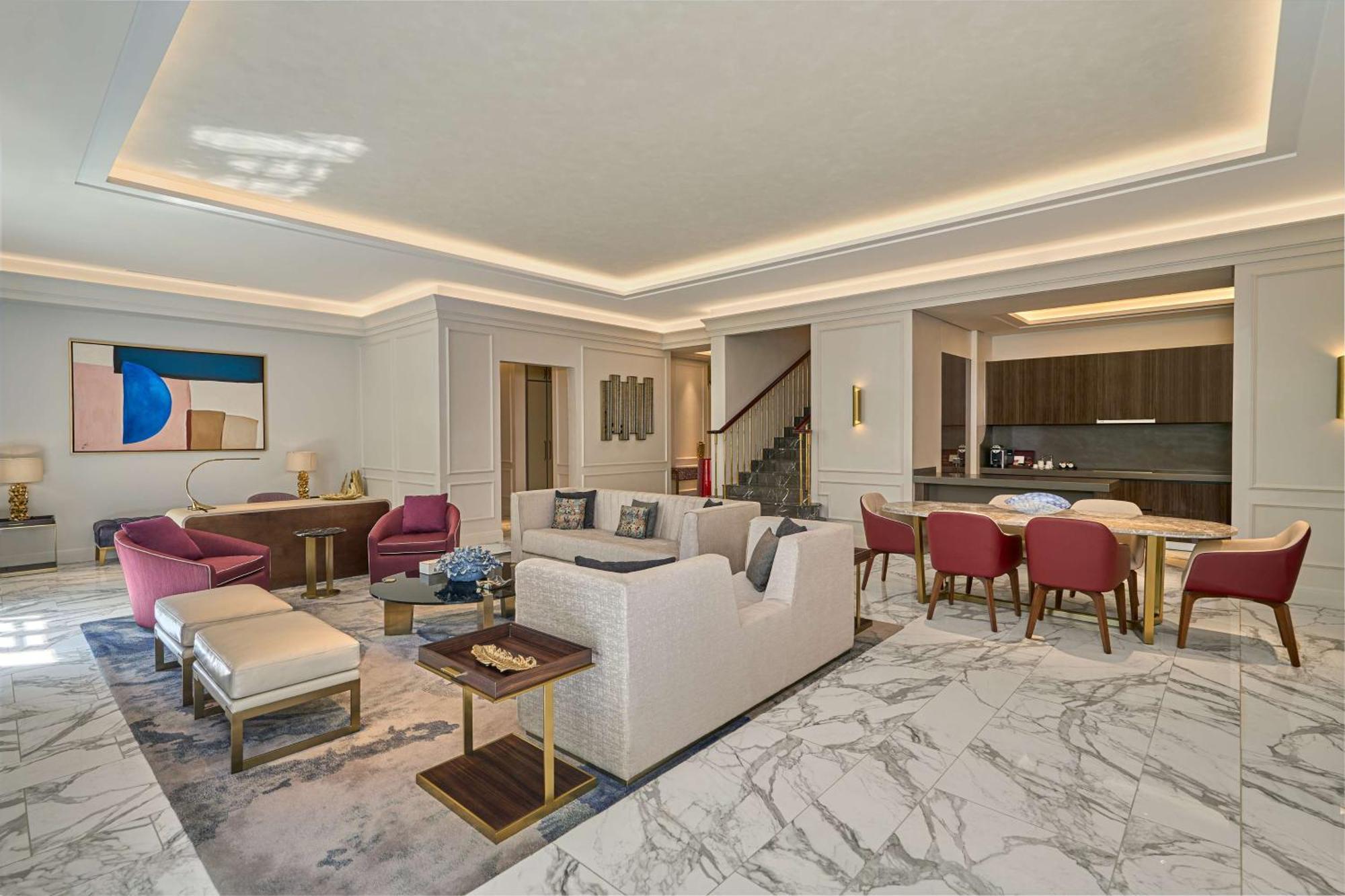 Mansard Riyadh, A Radisson Collection Hotel Riade Exterior foto The interior of a typical apartment