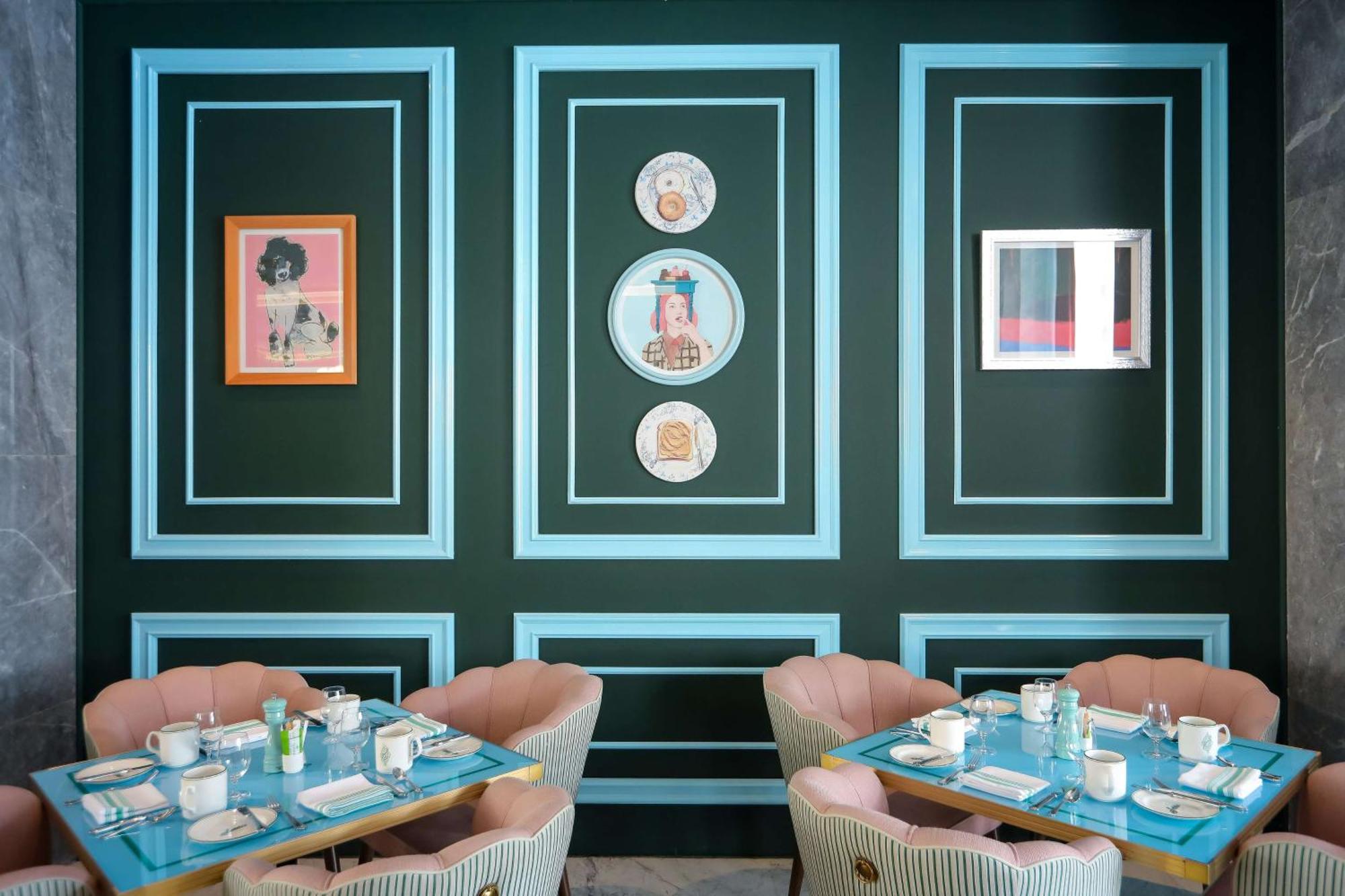 Mansard Riyadh, A Radisson Collection Hotel Riade Exterior foto The interior of the restaurant
