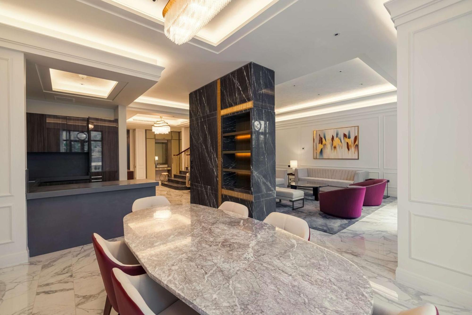 Mansard Riyadh, A Radisson Collection Hotel Riade Exterior foto The interior of a typical apartment