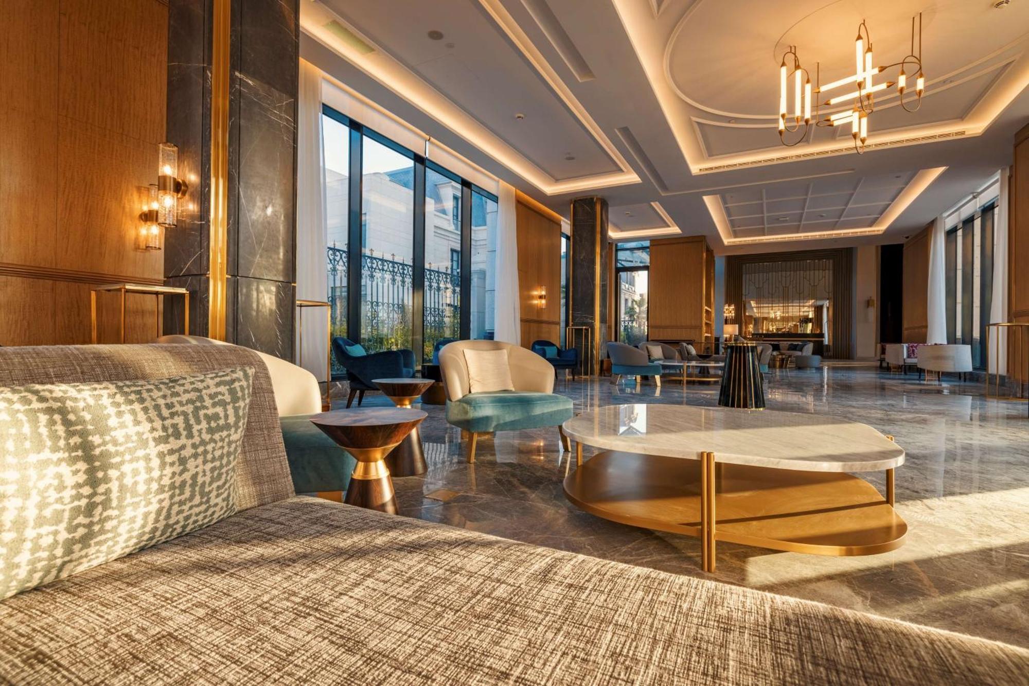 Mansard Riyadh, A Radisson Collection Hotel Riade Exterior foto The lobby of the hotel
